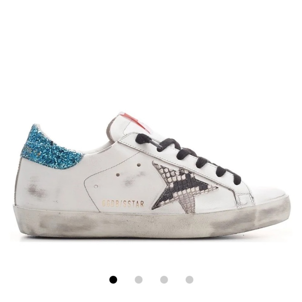 Golden Goose Deluxe Brand Super-Star Low-Top Sneakers (size 38)